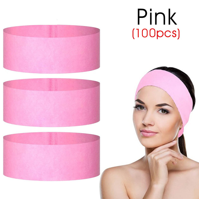 Disposable Spa Headbands for Skincare