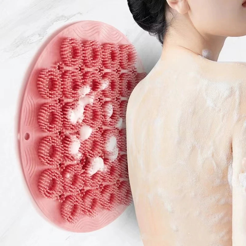 Silicone Back Scrubber and Foot Massager