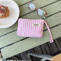 Mini Makeup Bag Canvas Cosmetic Pouch