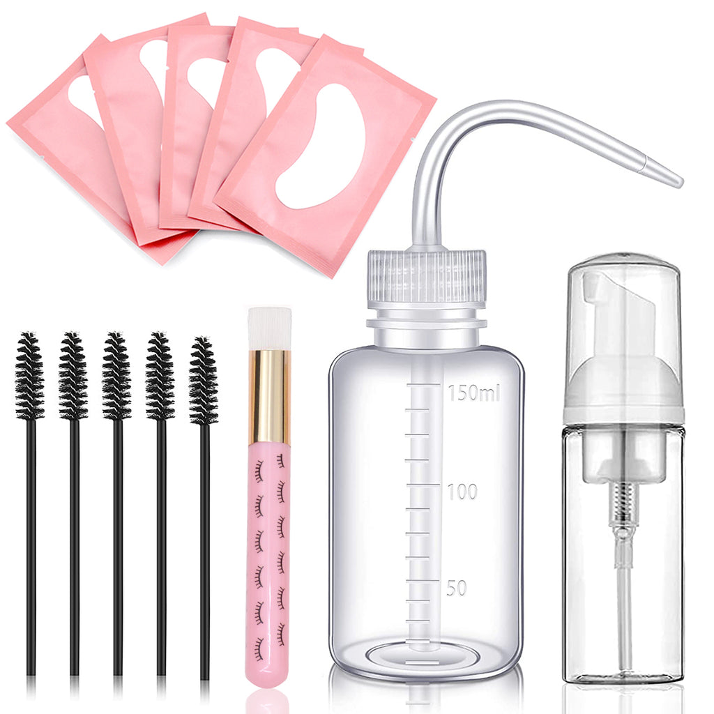 Eyelash Cleaning Kit with Lash Shampoo