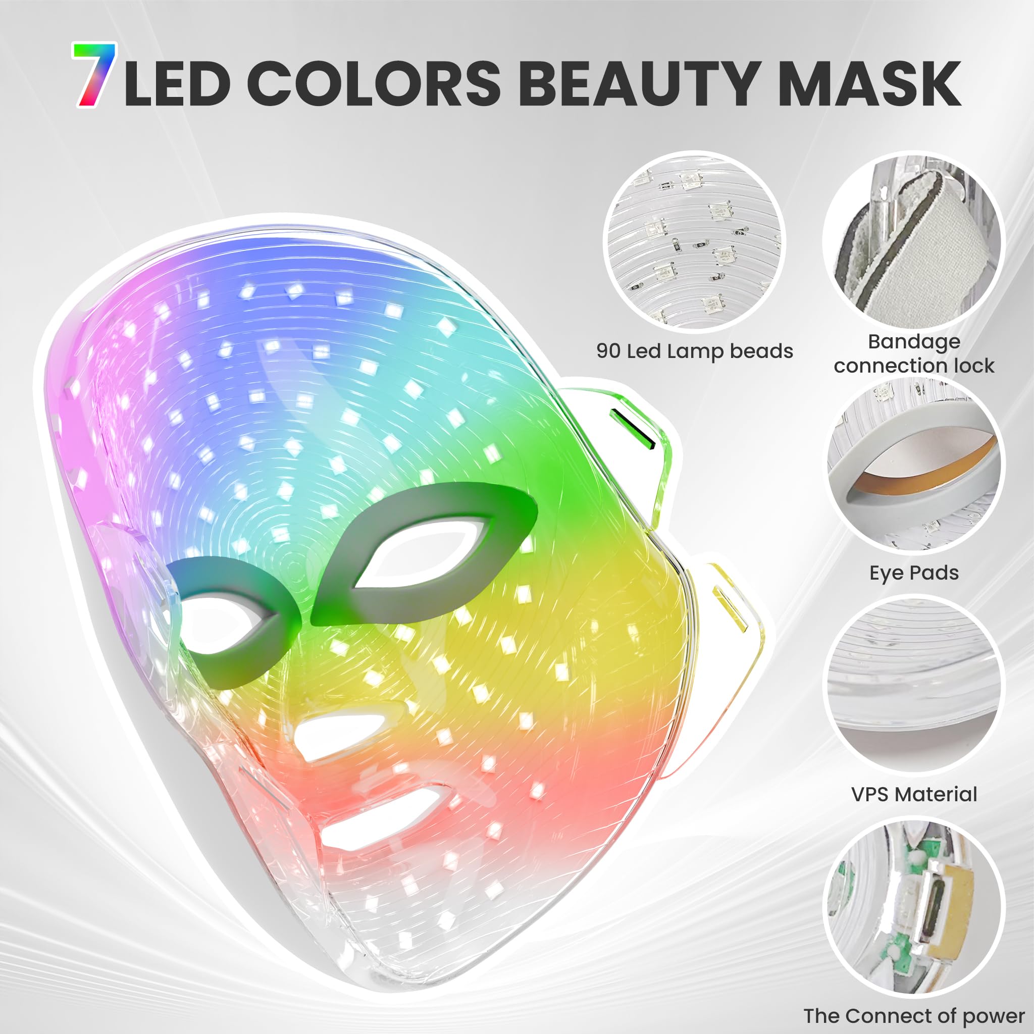LED Light Therapy Face Mask