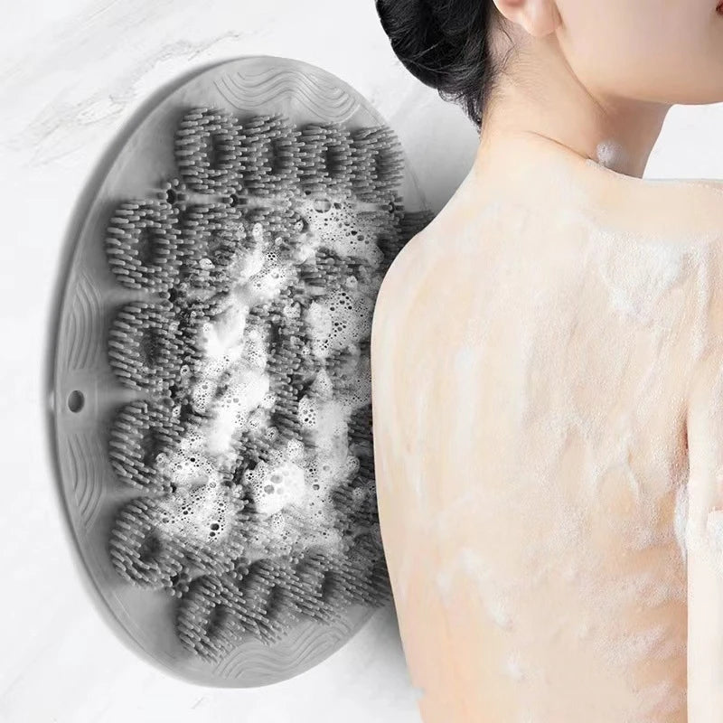 Silicone Back Scrubber and Foot Massager