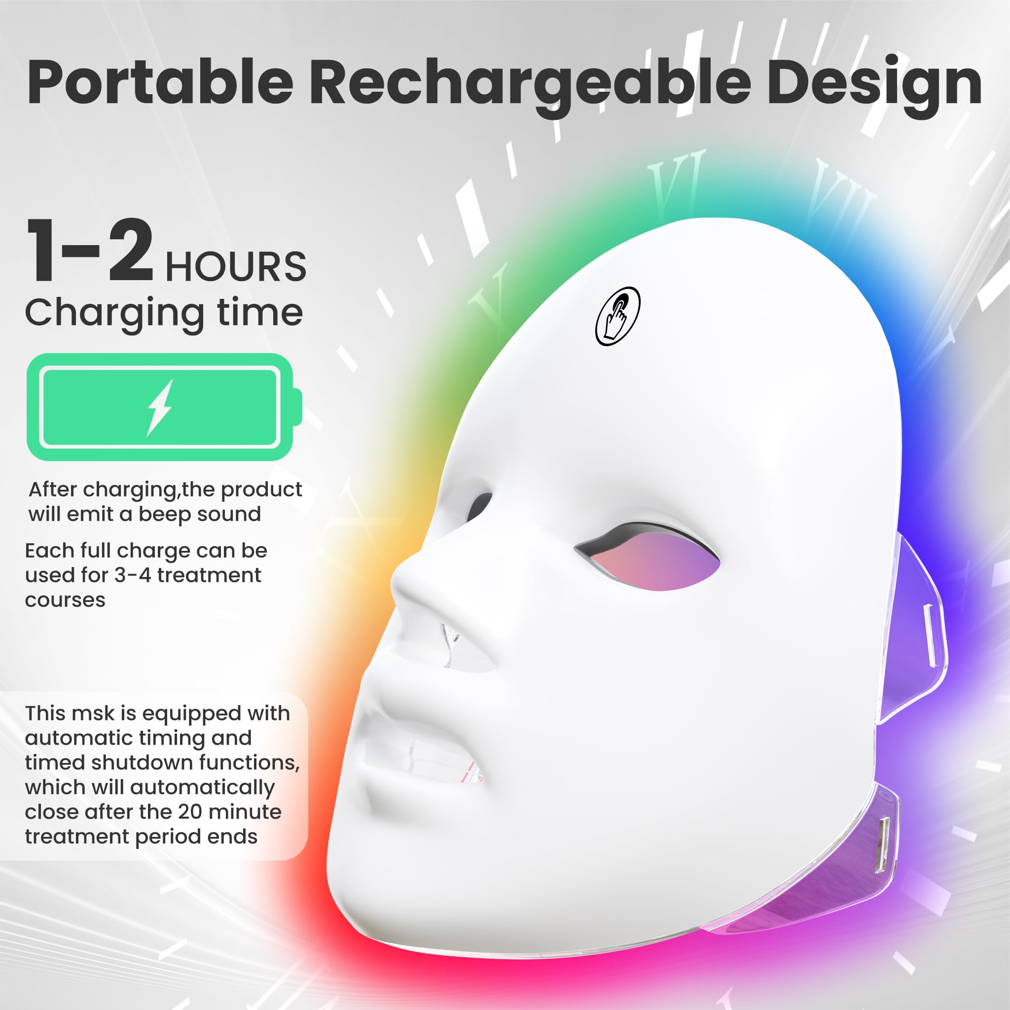 LED Light Therapy Face Mask