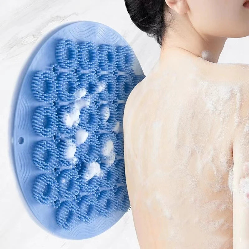 Silicone Back Scrubber and Foot Massager
