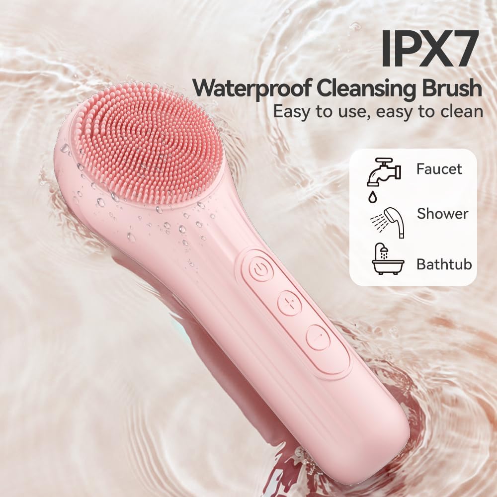 Electric Silicone Facial Cleansing Brush