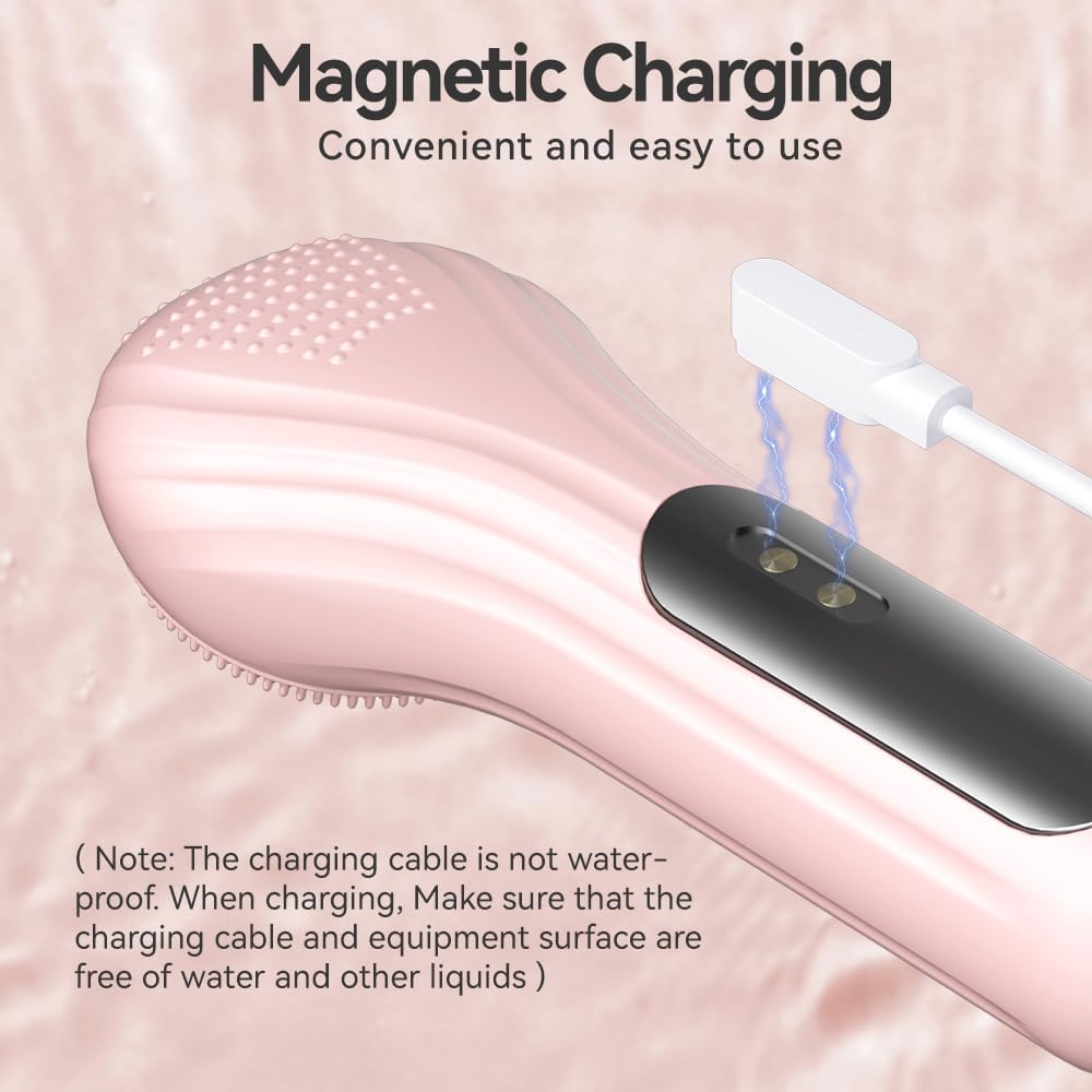 Electric Silicone Facial Cleansing Brush
