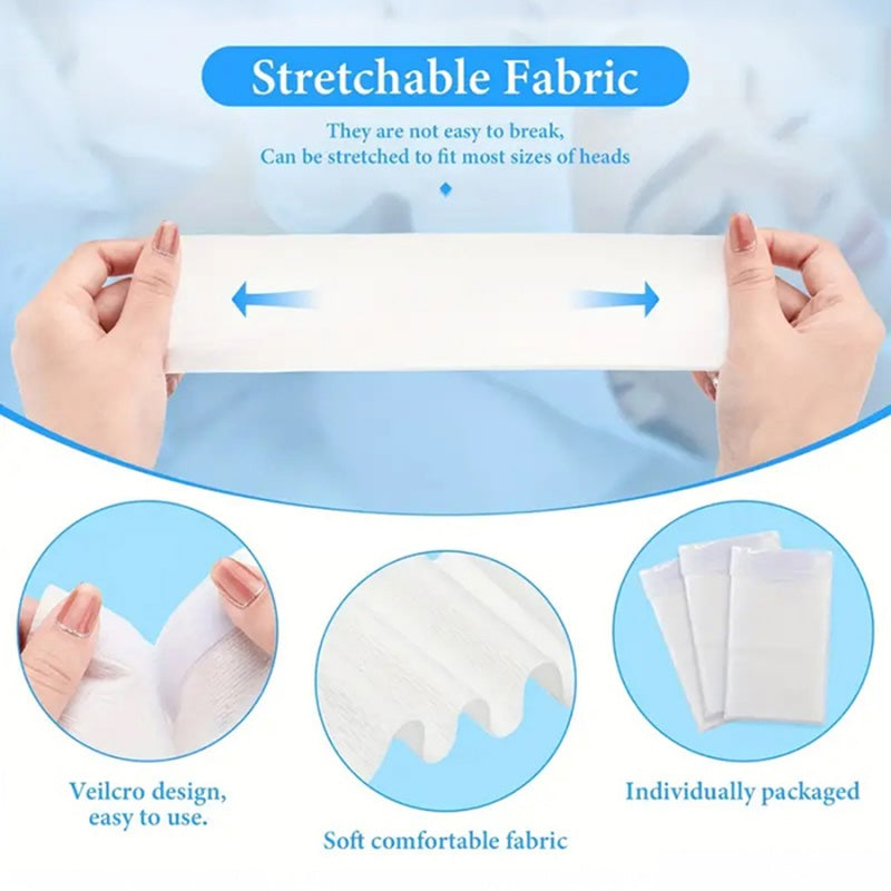 Disposable Spa Headbands for Skincare