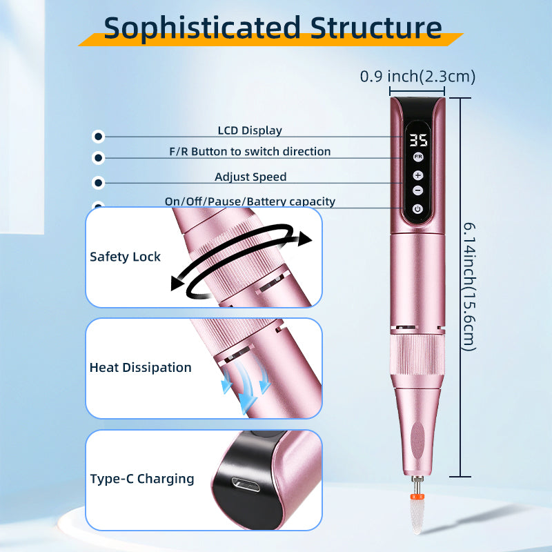 Electric Nail Drill Machine